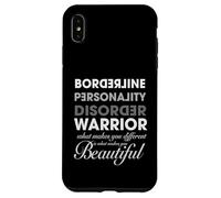 BPD Consapevolezza Warrior Borderline Personalità Disorrder Custodia per iPhone XS Max