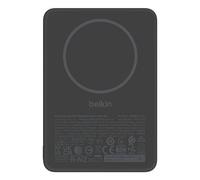 Belkin BoostCharge Power Bank Magnetico 10000mAh, Certificato Qi2, Caricatore Portatile Sottile con 2 Porte USB-C, Cavo USB-C, Power Bank Leggero 7,5 W per iPhone, Galaxy, Pixel e Altri, Nero