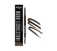 BPerfect IndestructiBrow Pencil matita sopracciglia lunga tenuta con spazzolino colore Dark Brown 10 g