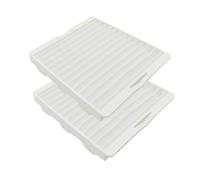 BPfire - Filtro HEPA DJ63-00539A, compatibile con Samsung SC41E0, SC4170, SC4180, SC4190, SC5240, SC5250, SC5280, SC5630, SC5670, 2 pezzi, colore: bianco