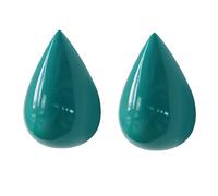BPILOT Ganci Appendiabiti 2 Pezzi Gancio Decorativo Materiale In Resina Appendiabiti Da Parete Appeso Camerino Appendiabiti Decorazione Da Parete Verde Piccolo