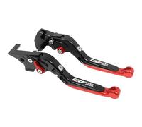 BPILOT Leve Manubrio per Honda CRF300L 2021 2022 2023 CRF 300L CRF 300 L Moto CNC Regolabile Pieghevole Allungabile Freno Leve di Frizione (Color : R)