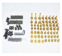 BPILOT Viti per carrozzeria CNC Completo Carena Bulloni Carrozzeria Viti Dadi Kit per Honda CBR 954 RR CBR954RR CBR 954RR CBR954 RR 2002-2003 (Color : Gold)
