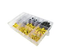 BPILOT Viti per carrozzeria per Suzuki GSXR600 GSXR750 GSXR1000 GSXR 600 GSXR 750 GSXR 1000 K1 K2 K3 K4 K5 K6 K7 K8 K9 195/PCS Kit Bullone Carena Universale Viti di Fissaggio (Color : Gold)