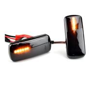 Bpjikxf Car Laterale Indicatore 2x Indicatori Direzione Laterali A LED Dinamici Per Jeep Per Compass Per Patriot Per Dodge Per Nitro Per Journey Per Fiat Per Chrysler 300(Smoked)