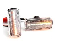 Bpjikxf Car Laterale Indicatore 2x Indicatori Direzione Laterali A LED Dinamici Per Jeep Per Compass Per Patriot Per Dodge Per Nitro Per Journey Per Fiat Per Chrysler 300(Crystal)