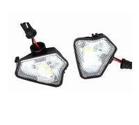 Bpjikxf Car Laterale Indicatore LED Bianche Sotto Gli Specchietti Laterali Auto Per Benz W204 W212 W176 W246 W117 W218 W219 W209 W221 C117 W242 C216 C207