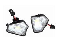 Bpjikxf Car Laterale Indicatore LED Bianche Sotto Specchietti Laterali Auto Per Benz W204 W212 W176 W246 W117 W218 W219 W209 W221 C117 W242 C216 C207