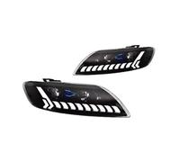 Bpjikxf Fari Fanali Anteriori Per Q7 2006 2007-2015 SQ7 Per RS Per Q8 Luci Per Auto LED Faro Assemblea Design Di Aggiornamento Lente Bifocale Accessori Esterni(06-09 No AFS,RHD)