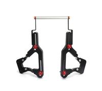 Bpjikxf Supporto Navigatore GPS Motocicletta Per NMAX 155 Per NMAX155 Per Nmax155 2020 2021 2022 2023 Nero GPS Staffa Navigazione Telefono Specchio Supporto Montaggio(12mm)