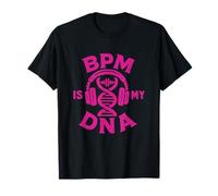 BPM IS My Dna DJ Music Design per Producer Raver Festival Maglietta