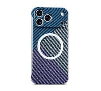 Bpoeee Carbon Fibre Texture Frameless for Magnetic Charging for iPhone (3 colors#3,17 AIR)