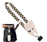 Bpoeee Phone Strap with Zippered Pouch-Beautiful-Comfortable-Adjustable (#1)