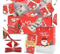 Bpoeee Surprise Gift Box Explosion for Money, Money Gift Boxes for Cash Pop up, Exploding Gift Box, Money Box for Cash Gift, Surprise Box Gift Box for Money (Red,20 Pop-up Boxes)