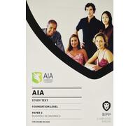 BPP Learning Media AIA 2 Business Economics (Tascabile)