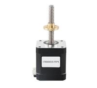 BPQCOFZT Motore passo-passo ad alta precisione 17HS8401S-T8 con vite di comando 2/4/8mm 310mm for apparecchiature automatizzate(300mm 17HS8401S-T8x2)