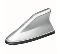 BPQYSBLD Auto Antenna Pinna Squalo per Fiat Punto Evo (199) Hatchback 2009 2010 2011 Migliora Segnale Radio Tetto Auto Tuning Accessori,Silverstyle