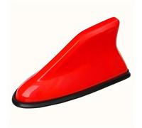 BPQYSBLD Auto Antenna Pinna Squalo per Fiat Punto Evo (199) Hatchback 2009 2010 2011 Migliora Segnale Radio Tetto Auto Tuning Accessori,Redstyle