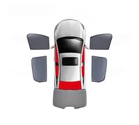 BPQYSBLD Auto Finestrini Laterali Parasole per Volkswagen Touareg 2010 2011 2012 2013 2014 2015 2016 2017 2018 Tendine Parasole Anti UV Zanzara Accessori,5PCS