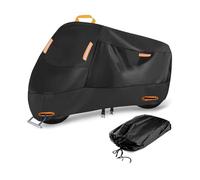 BPQYSBLD Telo Coprimoto per CFMOTO 450MT 450 MT 450 CF MT450 2024 2025 Traspirante Antipolvere Rain Cover Anti UV Teli Moto Esterno Garage Accessori,Orangestyle