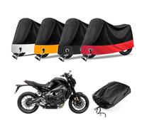 BPQYSBLD Telo Coprimoto per Honda Africa Twin CRF1100L CRF 1100 L 2020 2021 2022 2023 2024 Traspirante Antipolvere Rain Cover Anti UV Teli Moto Esterno Garage Accessori,Orangestyle