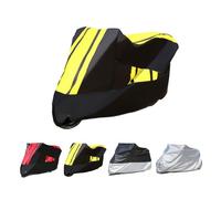 BPQYSBLD Telo Coprimoto per Honda CBR600RR CBR 600 RR 600RR 2022 2023 2024 Traspirante Antipolvere Rain Cover Anti UV Teli Moto Esterno Garage Accessori,BlackYellow