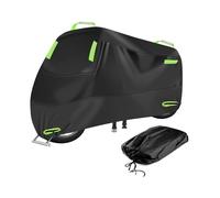 BPQYSBLD Telo Coprimoto per Honda Sh 150 2002-2022 2023 2024 Traspirante Antipolvere Rain Cover Anti UV Teli Moto Esterno Garage Accessori,Greenstyle