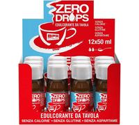 BPR Nutrition Zero Drops Dolcificante Liquido Neutro 12X50Ml Senza Calorie