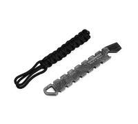 BPS Knives Pry Bar - Pry Bar multitool da 9,6 cm per attrezzature - Manico antiscivolo, acciaio al carbonio Full-Tang 1066, apribottiglie/apriscatole - Piede di porco