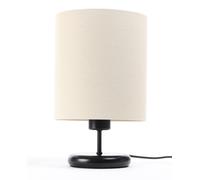 BPS Koncept Boho lampada da tavolo 1x40 W nero-beige 0E0S-C-130CZ