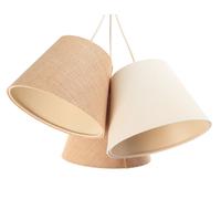 BPS Koncept Boho lampada sospesa 3x40 W crema-beige 070-121