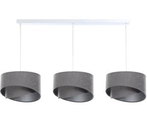 BPS Koncept Galaxy lampada sospesa 3x60 W bianco-grigio/cenere-argento 060-L3-013