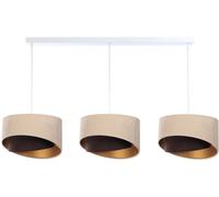 BPS Koncept Galaxy lampada sospesa 3x60 W bianco-oro-marrone-beige 060-L3-019