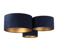 BPS Koncept Plafoniady plafoniera 3x60 W oro -blu scuro 080-044