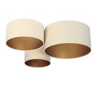 BPS Koncept Plafoniady plafoniera 3x60 W oro -crema 080-034