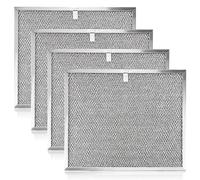 BPS1FA30 99010299 - Filtro antigrasso per cappa da 38,5 x 36,2 x 3/8", in alluminio, adatto per B-roan QS1 da 30" N-utone WS1 QS2, ricambio S99010305 AP. 33789 Confezione da 4 pezzi
