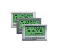BPT TH350 TERMOPROGRAMMATORE CRONOTERMOSTATO C/3COVER BIANCA SILVER NERA