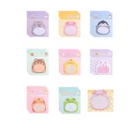 BPTRKOM 480 Pezzi Memo Adesivi Animali- Regalini Festa Compleanno,Blocchetti Memo Adesivi Mini Foglietti Adesivi per Promemoria Ufficio, Segno di Scuola, Regali per Bambini(8 stili)