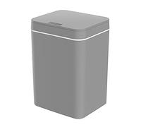 BPUIYEW CASH può automaticamente il bidone dei rifiuti del sensore di movimento intelligente senza tocco PORTATO Bagno ufficio cucina leggera(Grau)