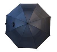 BPUIYEW Ombrello dritto portatile ingrandito Doppio ponte ombrello da golf ombrello esterno ombrellone antivento e impermeabile forte e robusto(Blue)