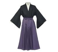 BPURB Kimono tradizionale giapponese, Yukata, Samurai, arti marziali, Hakama, uniforme per judo, aikido, kendo, costume anime cosplay