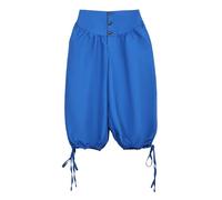 BPURB Pantaloni Uomo da Vichingo medievali rinascimentali Vitello-Lunghezza Larp Pirata Cosplay Costumi Posteriore con Lacci Pantaloncini