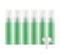 BPZXL 10 Pezzi 30 ml Verde chiaro plastica vuota con pompa Flacone Pompa Dispenser Bottiglie Vuote in Plastica per bagno, hotel, lozione, gel
