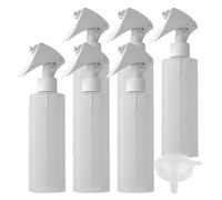 BPZXL 6 Pezzi 500ml Trasparente plastica flacone spray Piccolo Flacone Spray per per Piante, Fiori, Giardinaggio, Parrucchiere Nebbia Riutilizzabile Portatile Cosmetica Viaggio