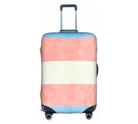 bqabhu 90s Retro Memphis Forme Bagagli Copertura Della Valigia, Protezione Estensibile Bagagli Elegante Coperture, Transgender Pride Flag Sign, S, Copertura per bagagli