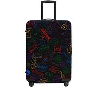bqabhu Copertura protettiva per bagagli, antigraffio, adatta per bagagli da 45,7 a 55,9 cm, motivo: fiori di ciliegio, Visto per passaporto, XL (for 29--32 inch luggage), Copertura per bagagli
