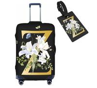 bqabhu Decorative A, protezioni elastiche per valigie, lavabili, con cerniere nascoste, per bagagli da 45,7 a 81,7 cm, Z, S (for 18--21 inch luggage), Copertura per bagagli