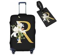 bqabhu Decorative A, protezioni elastiche per valigie, lavabili, con cerniere nascoste, per bagagli da 45,7 a 81,7 cm, R, S (for 18--21 inch luggage), Copertura per bagagli