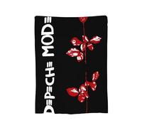 bqabhu Depeche Muic in Mode - Coperta in micropile ultra morbida, confortevole, morbida, elegante, 127 x 101 cm