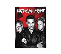 bqabhu Depeche Muic in Mode - Coperta in micropile ultra morbida, confortevole, morbida, elegante, 127 x 101 cm
